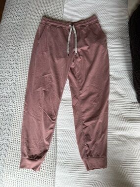 Vuori Mauve Drawstring Joggers (S)